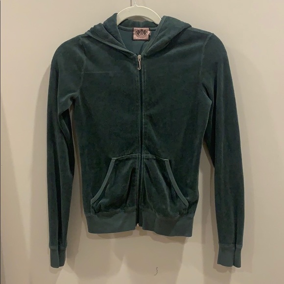 Juicy Couture Jackets & Blazers - Juicy couture velvet track suit jacket S